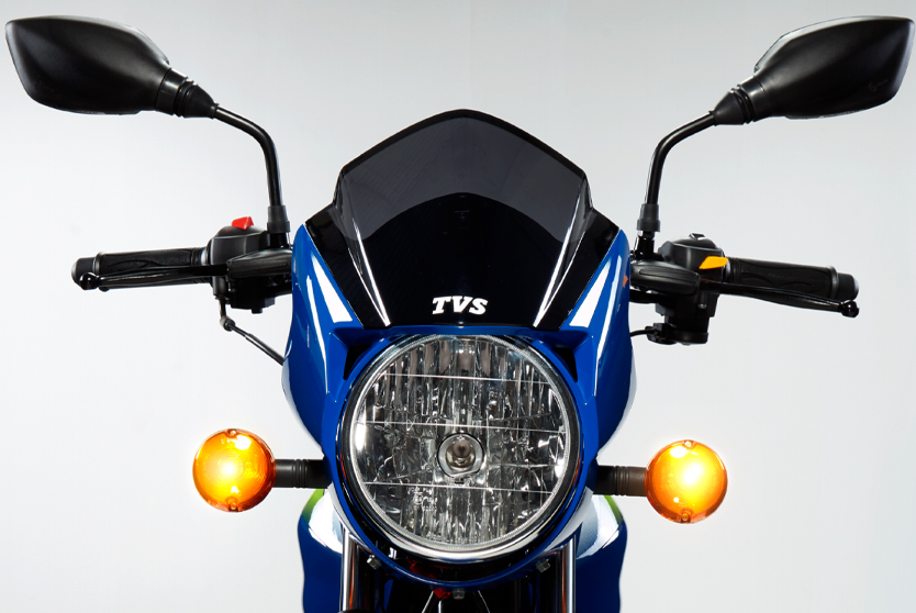 Faros delanteros potentes de la motocicleta TVS HLX 150 5g de dos ruedas