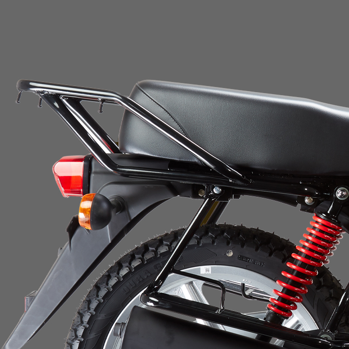 Asiento largo y cómodo de la motocicleta TVS HLX 150 5g de dos ruedas