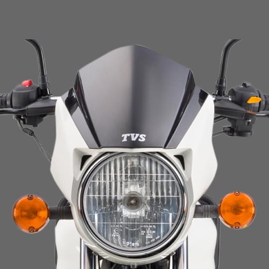 Faro flexible de emergencia con señal de giro de la motocicleta TVS Trak 150 de dos ruedas