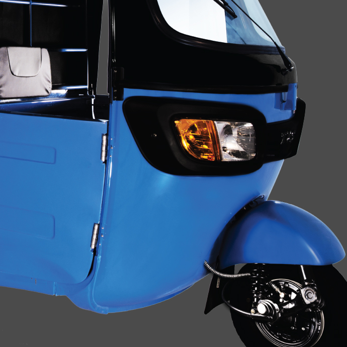 Comfortable ride experience in TVS kargo 3 wheeler auto