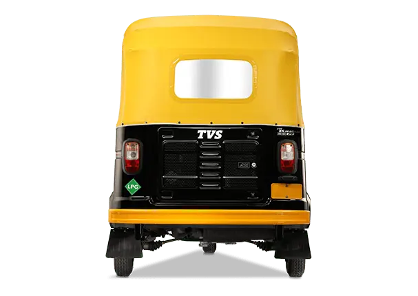 TVS King Duramax Black Back View