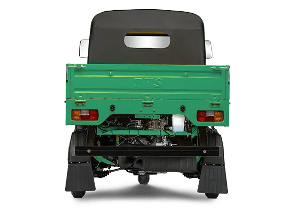 TVS King Kargo Green Back View