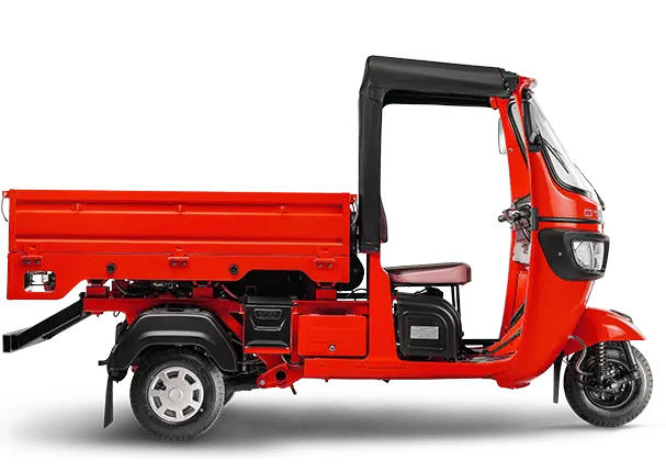 TVS King Kargo Red Right View