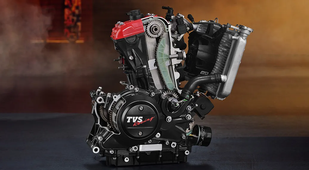 TVS RTR 310 DOHC Engine - 1