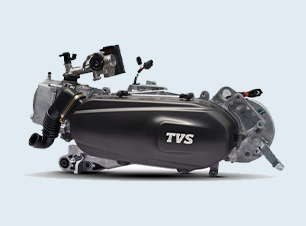 TVS Raider 125 3V Engine ISG