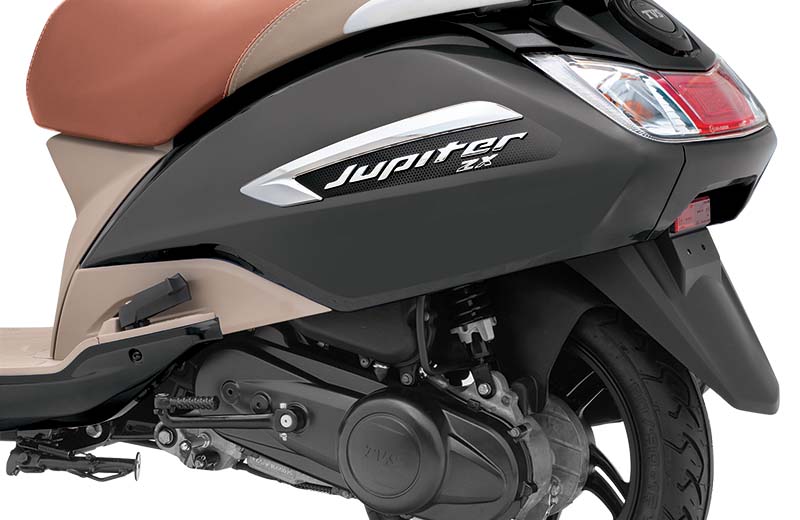 TVS Jupiter ZX DISC Features, Colours, Technical Specifications