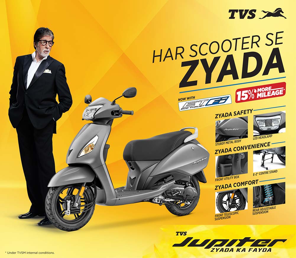 TVS Jupiter Price For Jupiter BS6, ZX BS6 & Classic BS6 Models
