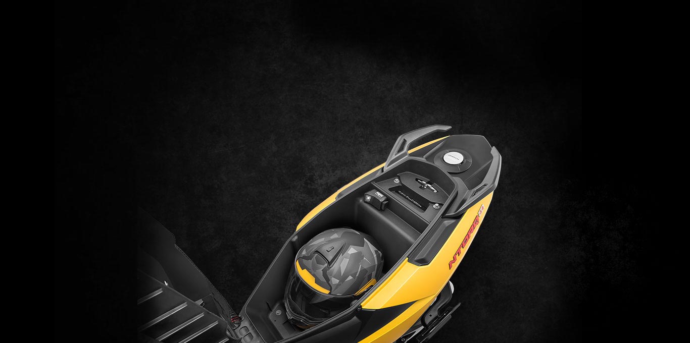 TVS Ntorq 125 20lts Under Seat Storage