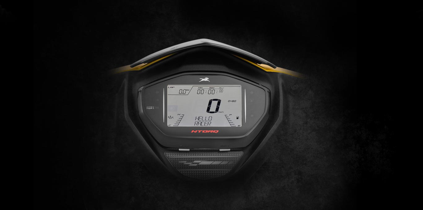 TVS NTorq 125 Lap Timer Features