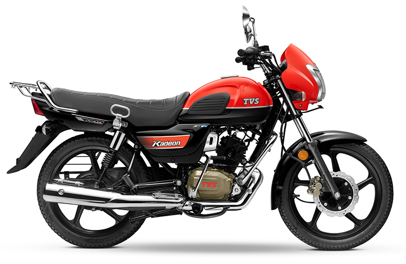 TVS Radeon Price, Features, Specification, Mileage, Colours & Reviews