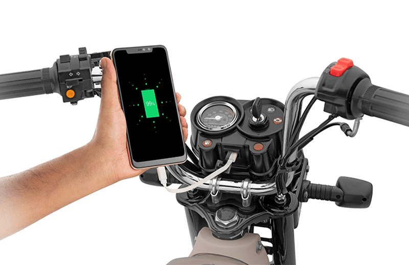 TVS XL 100 Heavy Duty Mobile Charge Facility