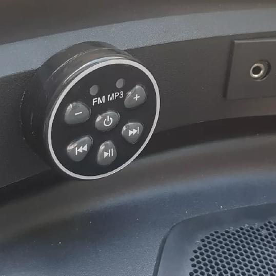 TVS kargo 3 wheeler auto with inbuilt mp3 player